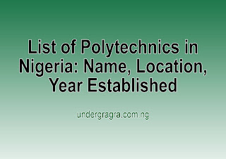 List of Polytechnics in Nigeria