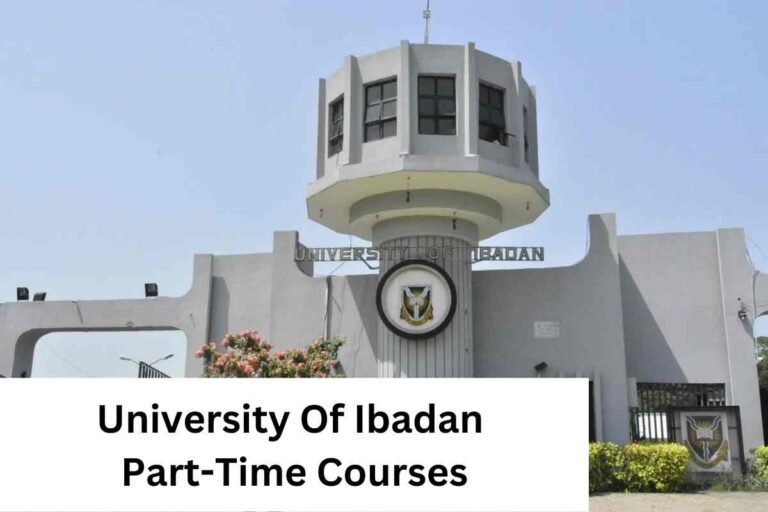 University Of Ibadan Part-Time Courses